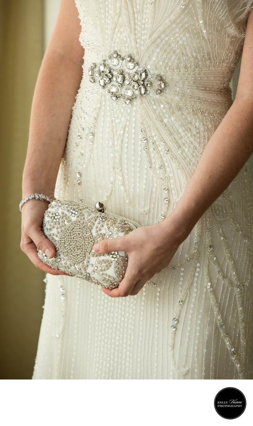 Vintage Beaded Purse & Wedding Gown | Westchester