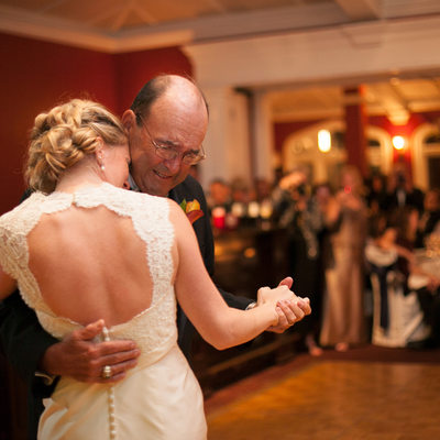 Whitby Castle | Rye NY | Bride Dancing With Father