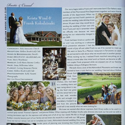 Real Wedding | Hollow Brook Golf Club | Manhattan Bride