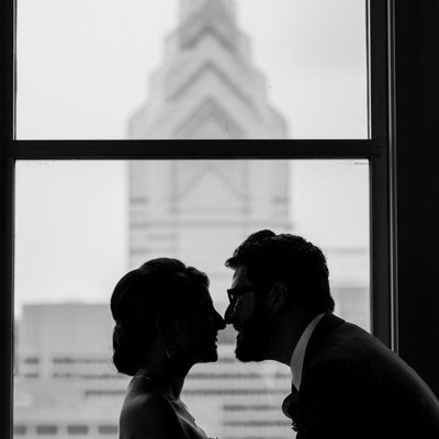 Bride and Groom NYC Skyscraper | Philadelphia 