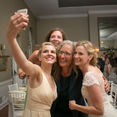 Wedding Guest Selfie | Annie Leibovitz  
