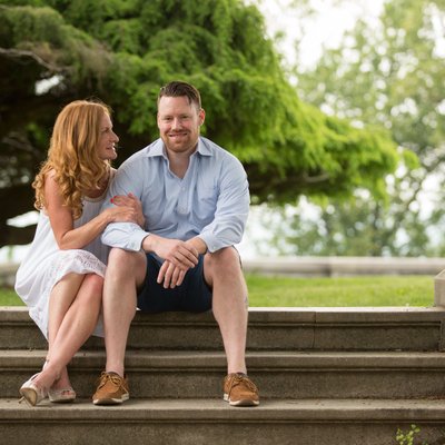 Relaxed and Casual Engagement Sessions in Westchester 