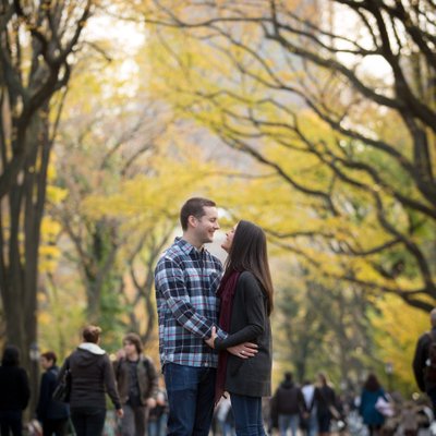 Central Park | The Promenade Engagement Session