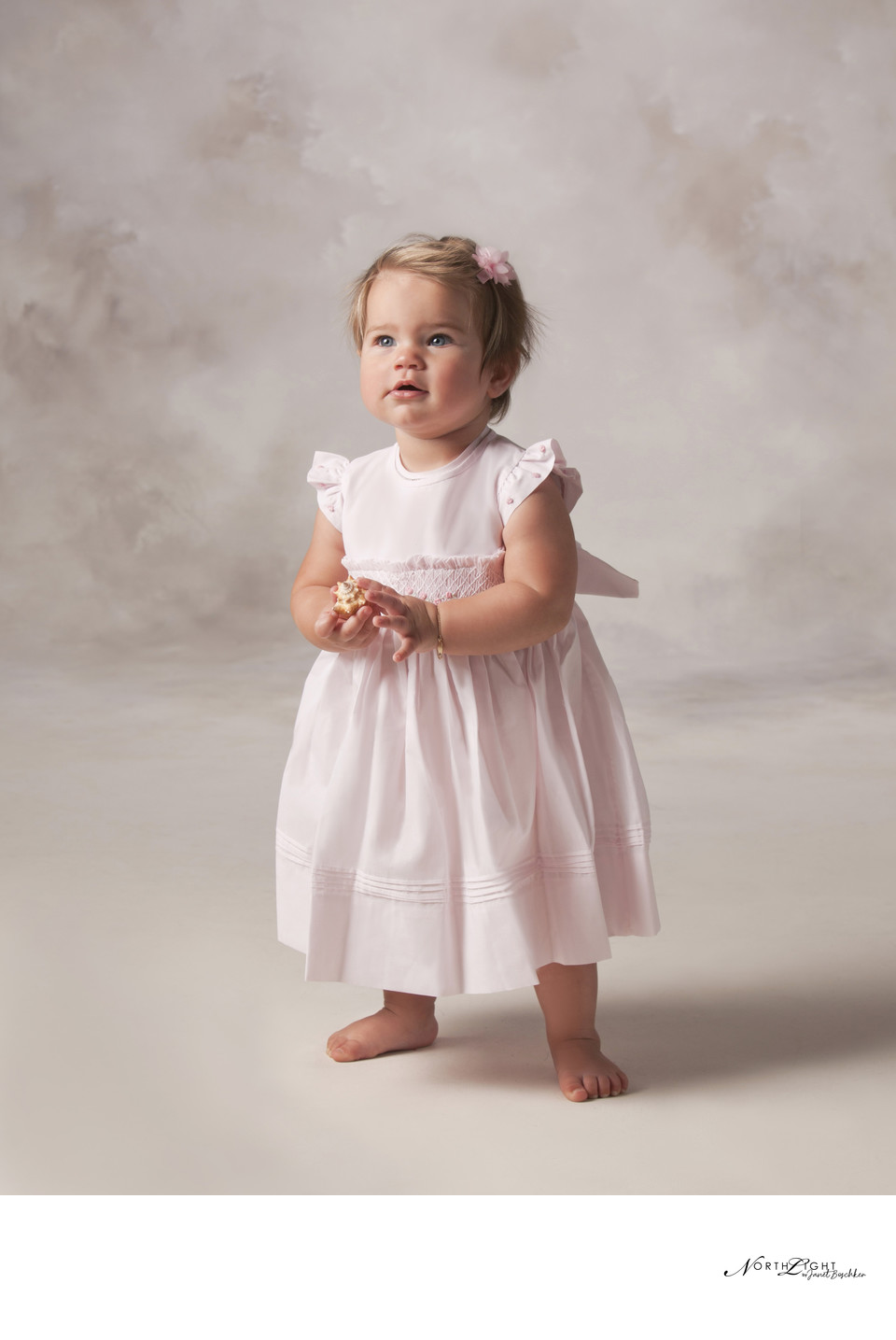 One Year Old Child Studio Photograph | Charlotte