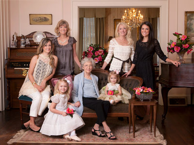 4 Generations | Family Portrait | Myers Park, Charlotte