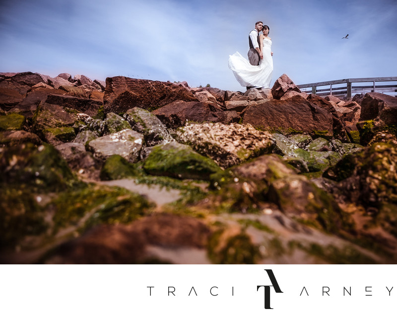 Oak Island NC Destination Wedding Photographer 