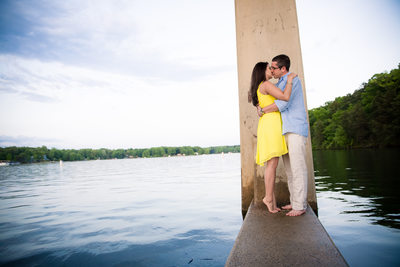 Top NC Photographer, Engagement Session Lake Norman 