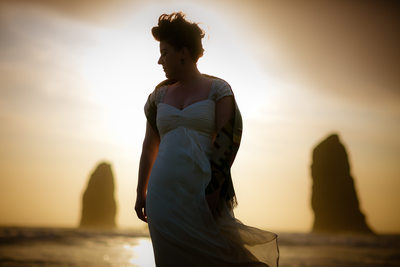 Best Oregon Same-Sex Wedding Photographer Cannon Beach
