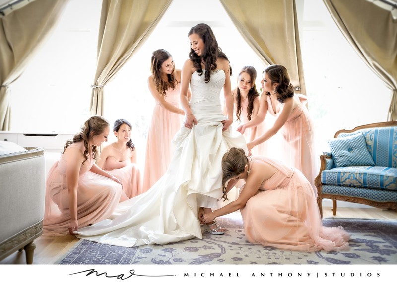 Newhall Mansion Bridal Suite Photos