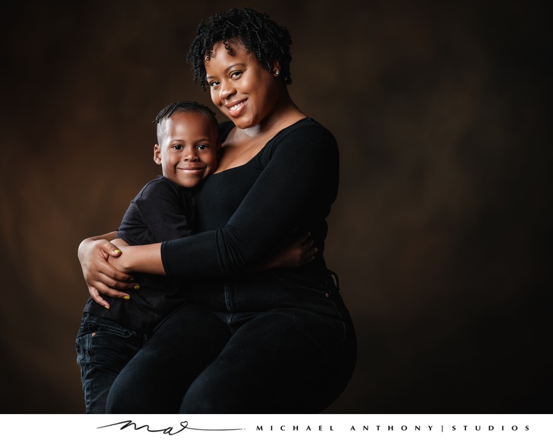 Mother and Son Embracing Moments of Love