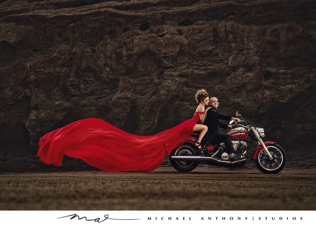 Motorcycle Engagement Session