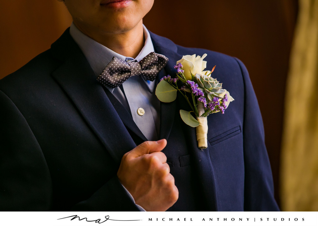 Photos of a groom at Majestic Downtown