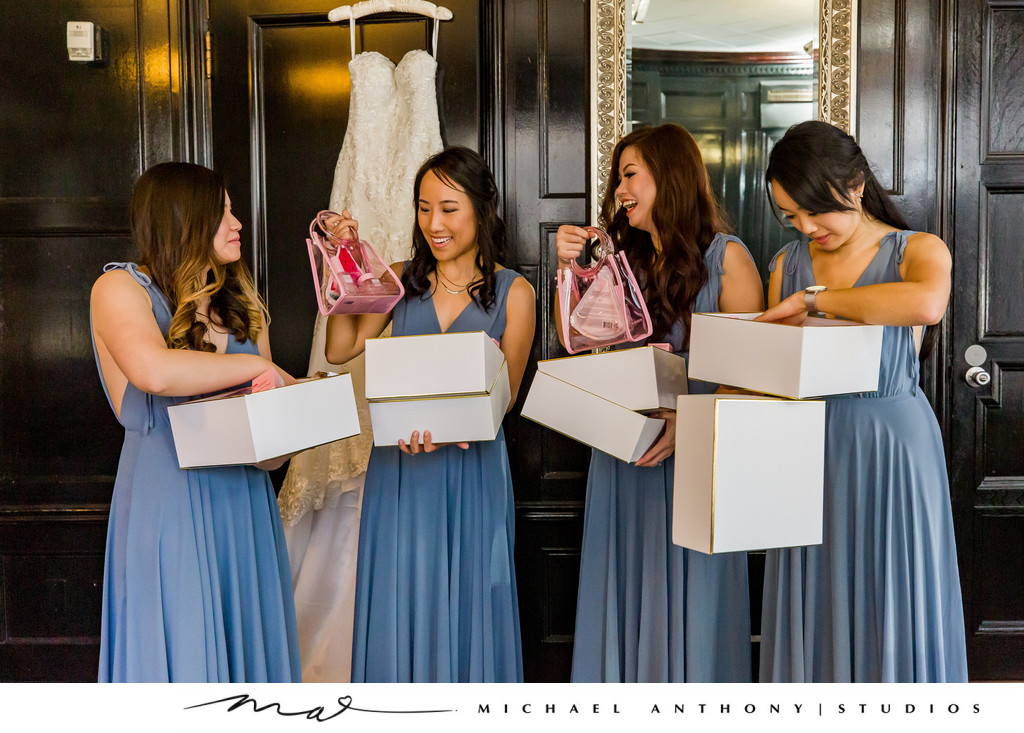 Majestic Downtown Wedding Bridesmaids Gifts