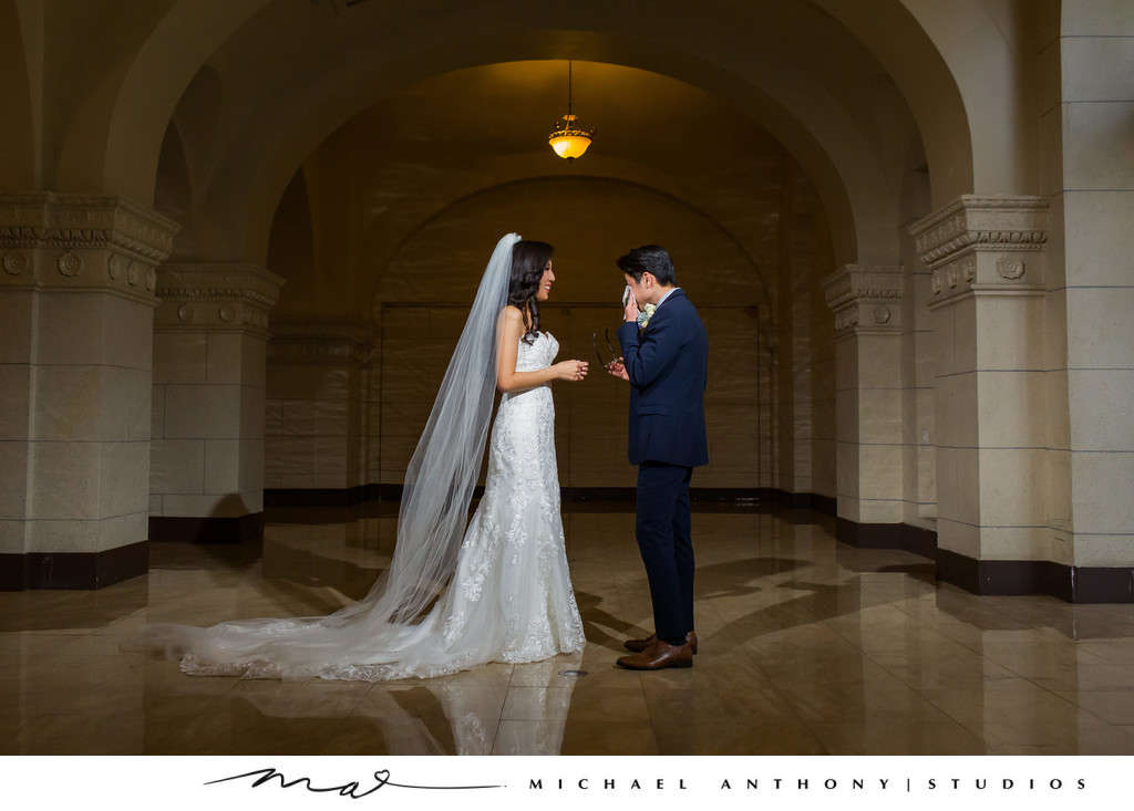 First look at Majestic Downtown Wedding