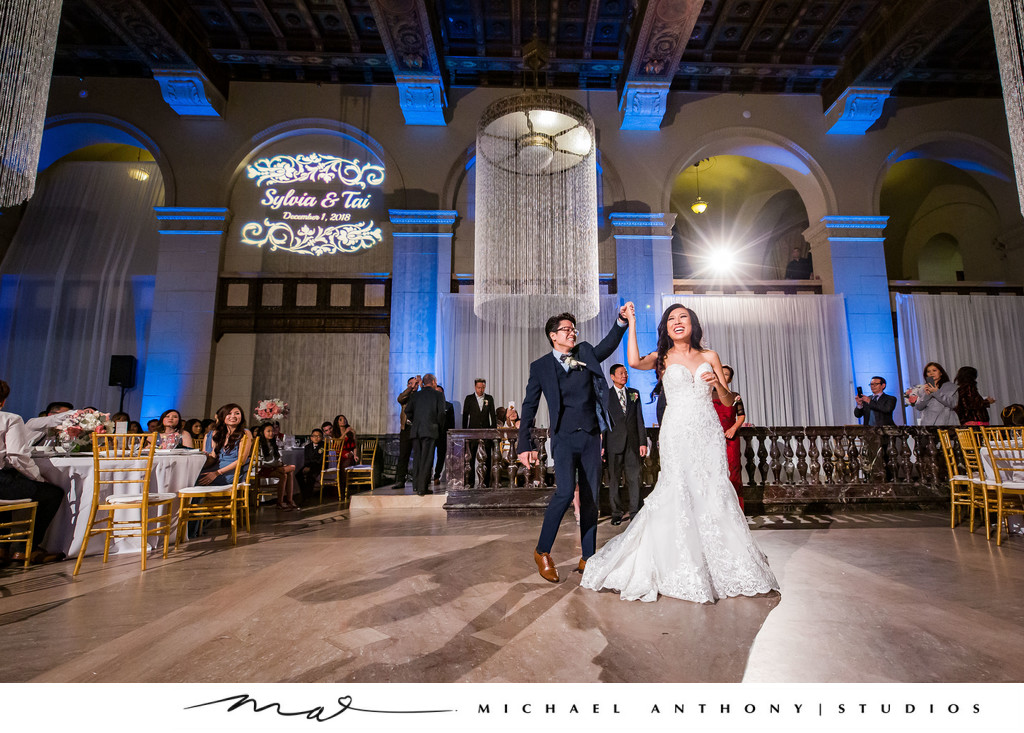 First Dance at Majestic Downtown Wedding