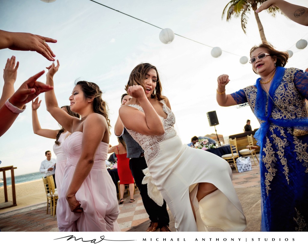 Wedding Reception: Bride Dancing