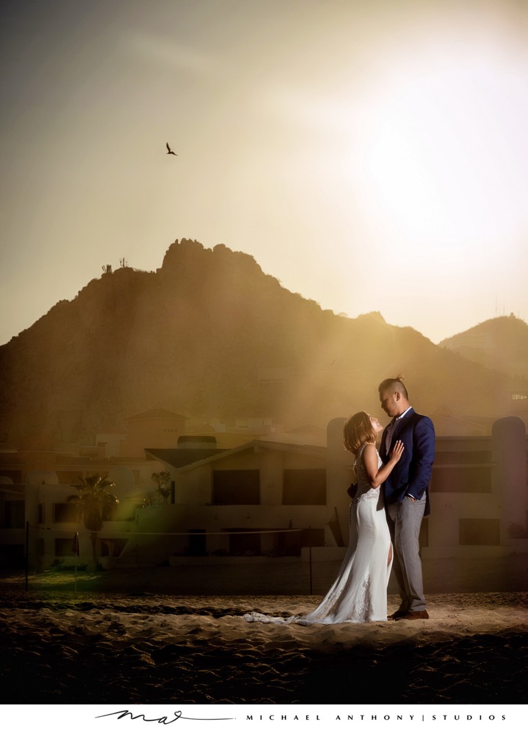 Grand Solmar Land's End Resort Wedding: Golden Hour Portrait
