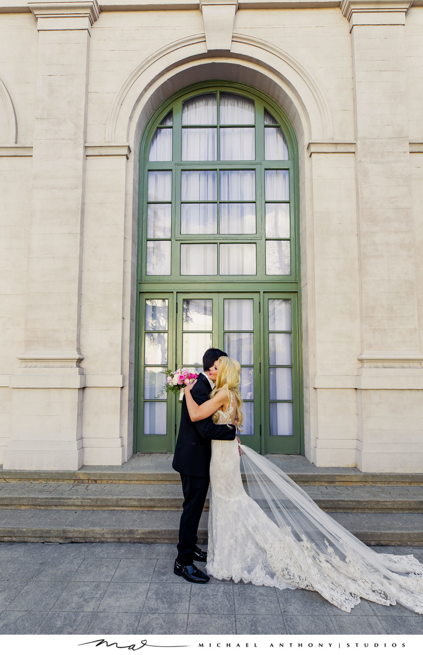 Wedding Pictures at Ebell Theatre Los Angeles