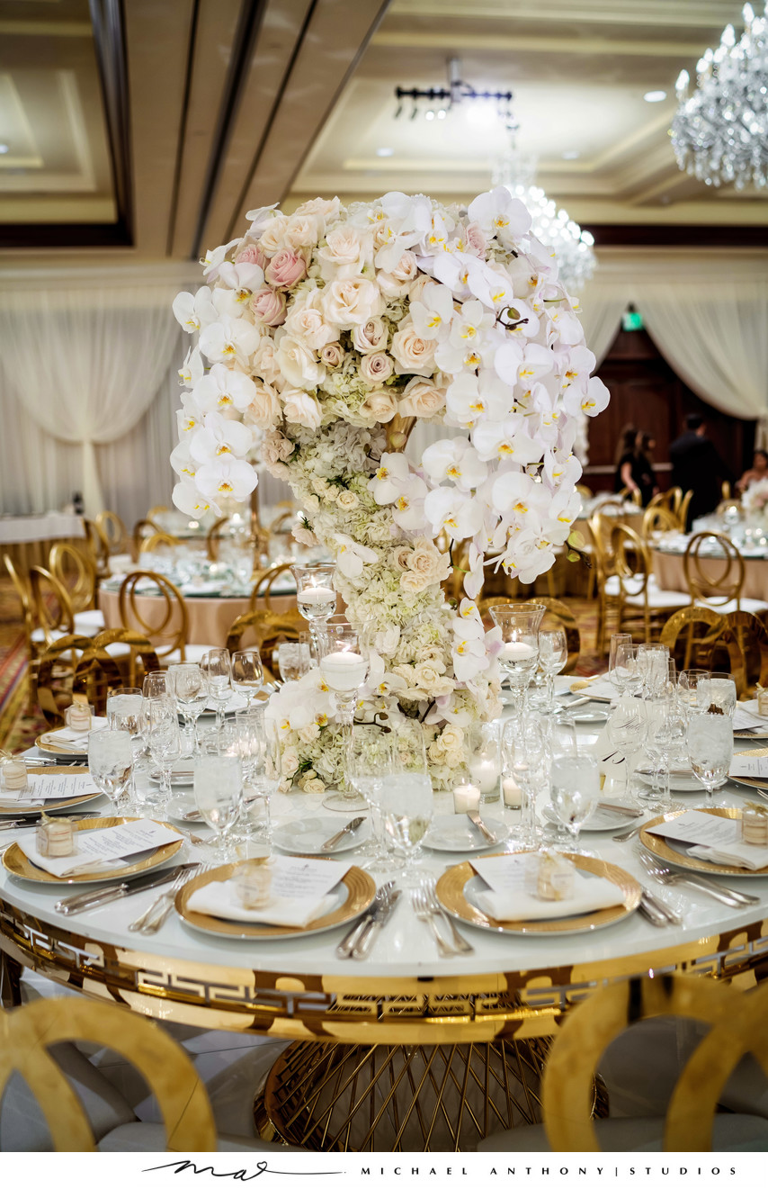 Table Ideas at Four Seasons Westlake Village Wedding