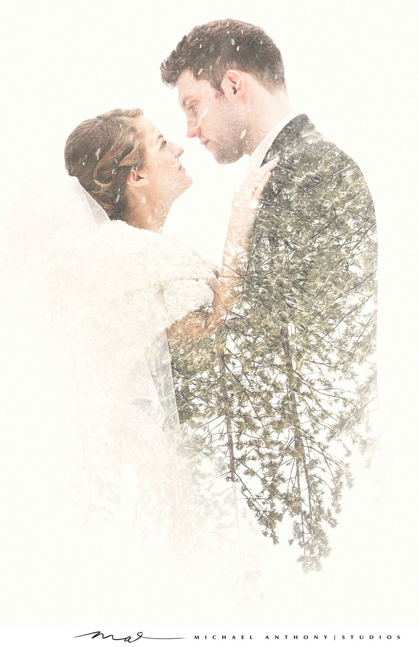 Snow Wedding Photo Ideas
