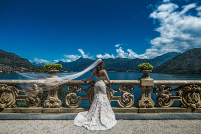Lake Como Destination Wedding at Villa Del Balbianello
