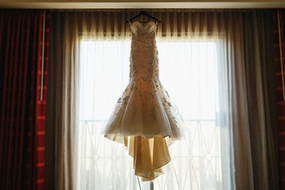Hyatt Regency Valencia Wedding Gown