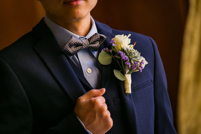 Photos of a groom at Majestic Downtown