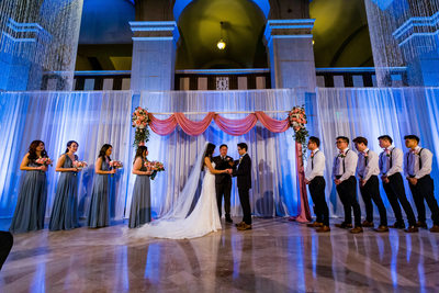 Wedding Ceremony at Majestic Downtown Wedding