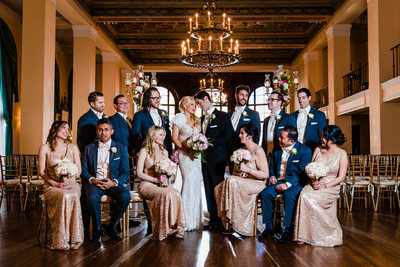 Bridal Party at Ebell Theatre Los Angeles