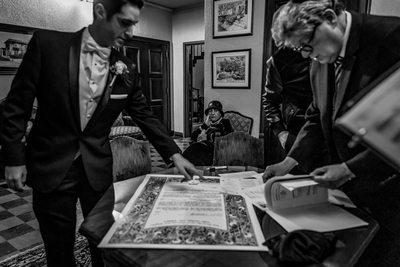 Ketubah Signing at Ebell Theatre Los Angeles