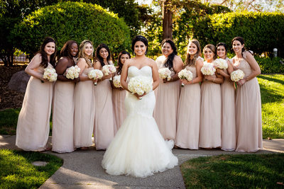 Bridesmaids Photos at Four Seasons Westlake Village