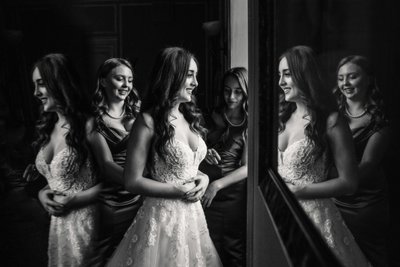 Bridal Portrait: Reflection