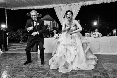 Bride Dances with Father