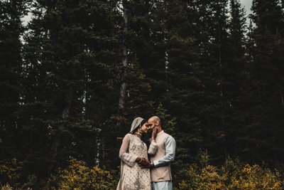 Couples Portrait in the Woods