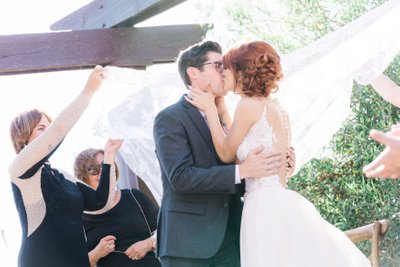 Serendipity Gardens Weddings: First Kiss