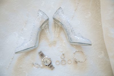Fairmont Grand Del Mar Wedding: Bridal Shoes