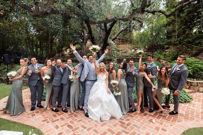 Celebrating Love and Laughter: A Joyful Bridal Party