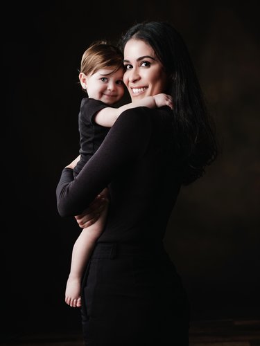 Timeless Mother and Child Portrait