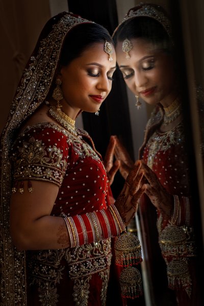 Indian Wedding: Bridal Prep & Makeup