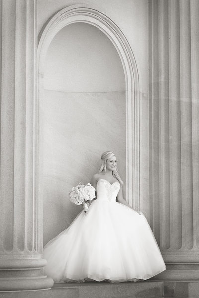 SC Statehouse Bridal Portrait