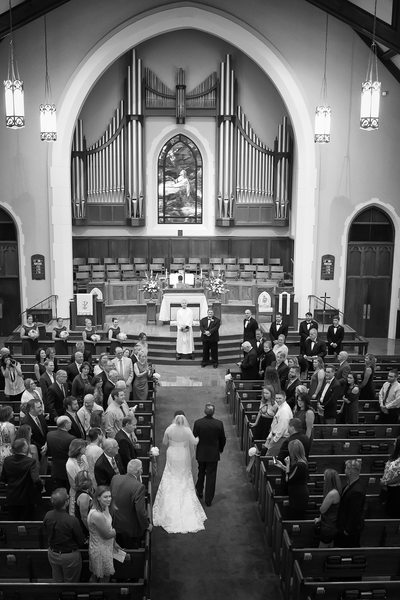Shandon United Methodist Church wedding