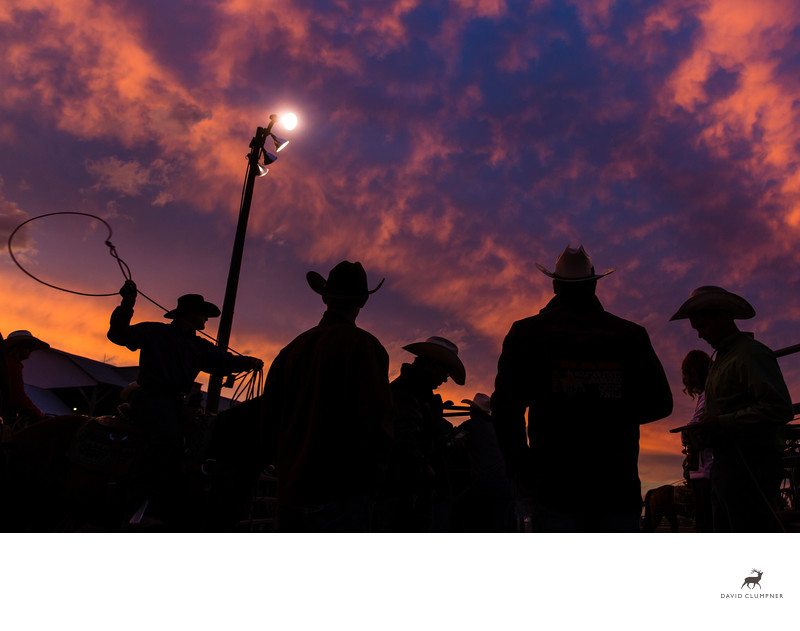 Team Roping Event at the Hamilton Rodeo Montana