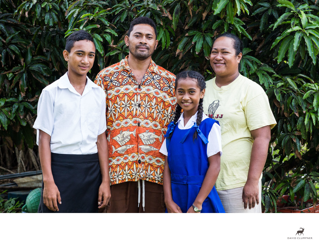 Tonga Family Portrait