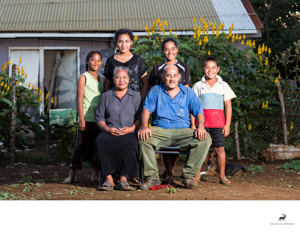Hef Family Portrait from Nomuka, Tonga
