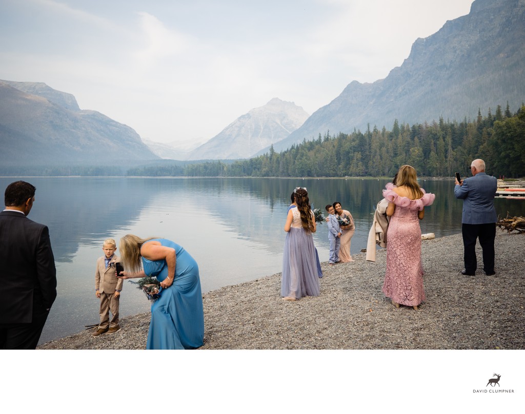 Lake McDonald Lodge Wedding