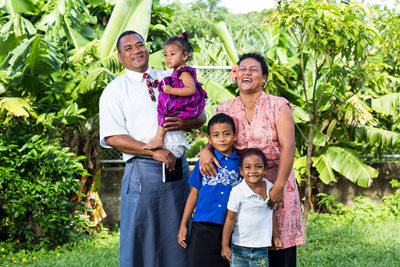 Portrait of the Kivalu Family