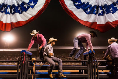 Cowboys at the Plains, Montana Rodeo