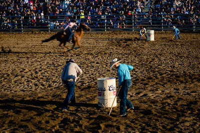 Barrel Racer and Cleanup Crew