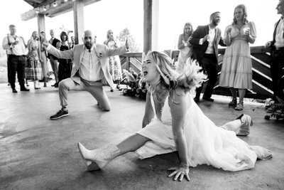Somers Mansion Wedding Dancing