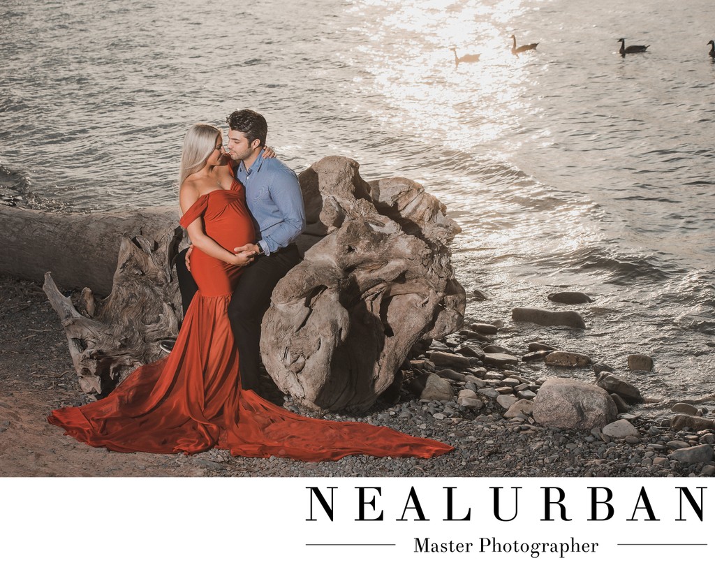 Maternity Session along the water